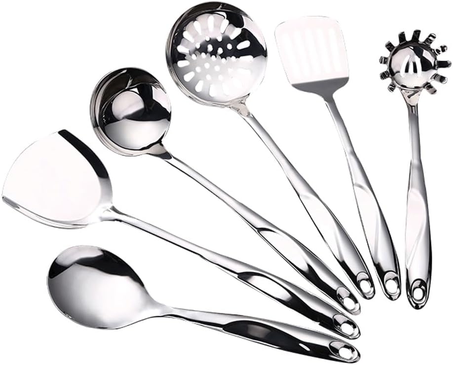 Kitchenware Set Ceramic Stainless Steel Kitchenware Stainless Steel Cooking Spoon Spatula Gift Set
