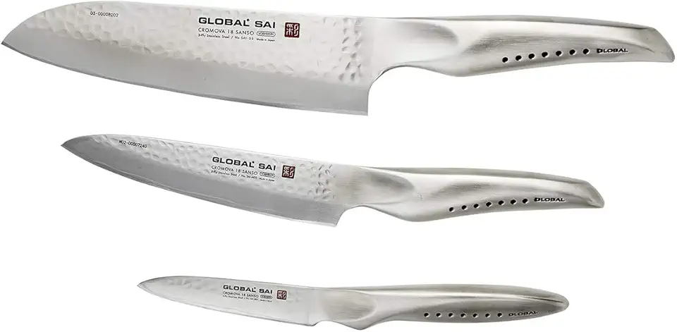 Global Sai SAI-3001-3 Pc. Knife Set