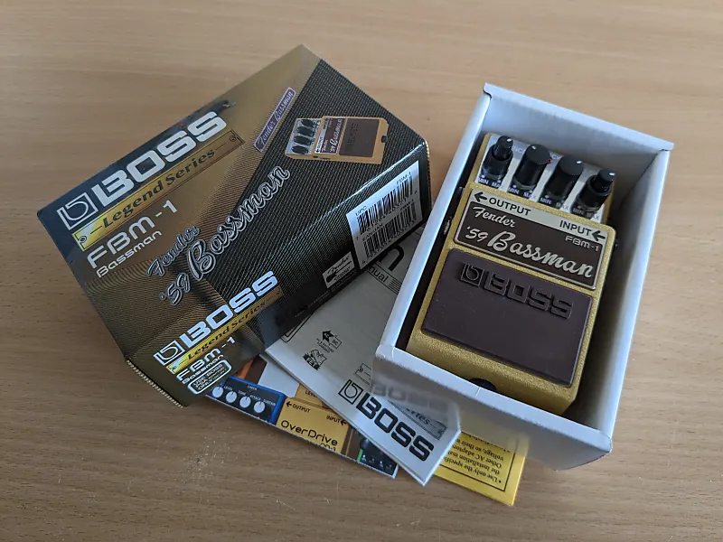 Boss FBM-1 Fender '59 Bassman Overdrive Guitar Pedal