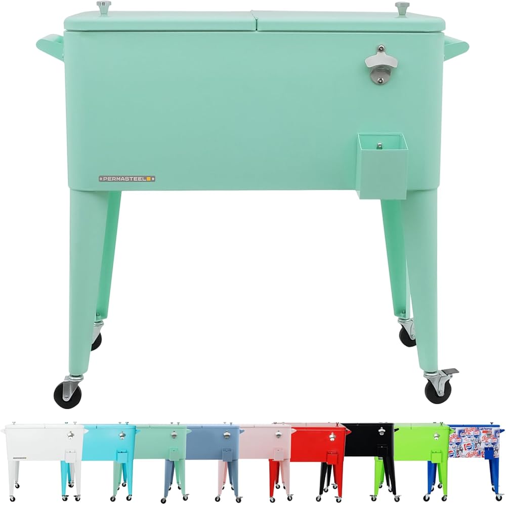 Permasteel 80-Quart Patio Cooler