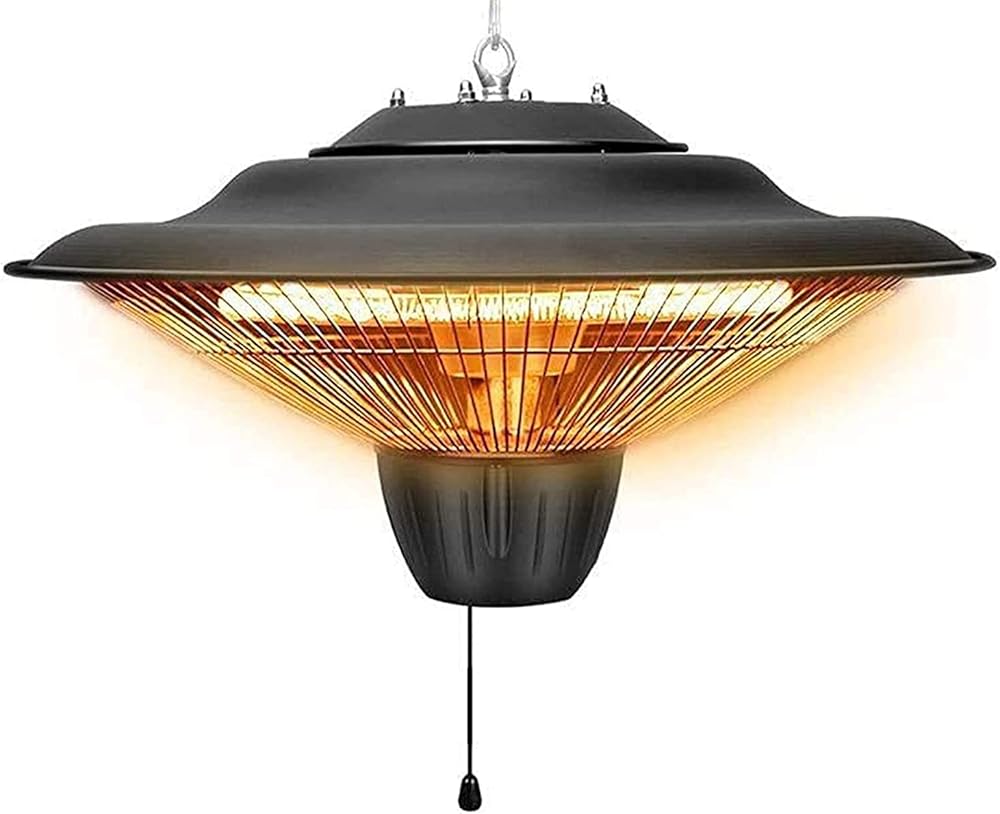 Outdoor Electric Heater, Ceiling Patio Heater, Space Heater for Party Garden Balcony, Waterproof and Fast Heating