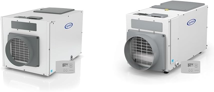 AprilAire E130 130-Pint + E100 100-Pint Whole-House Dehumidifiers + Model 76 Controls Bundle