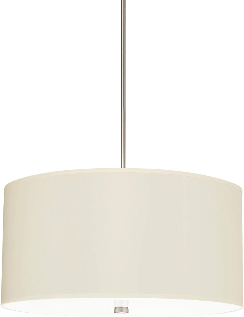 Sea Gull Lighting 65262-962 Dayna Shade Four-Light Pendant Hanging Modern Light Fixture, Brushed Nickel Finish