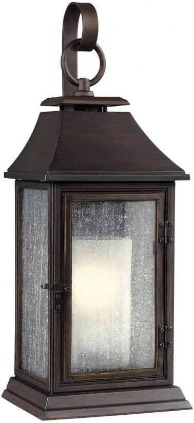 Generation Lighting-Sean Lavin-One Light Outdoor Wall Sconce in Transitional Style-7.38 Inch Wide by 19.13 Inch Tall-Her