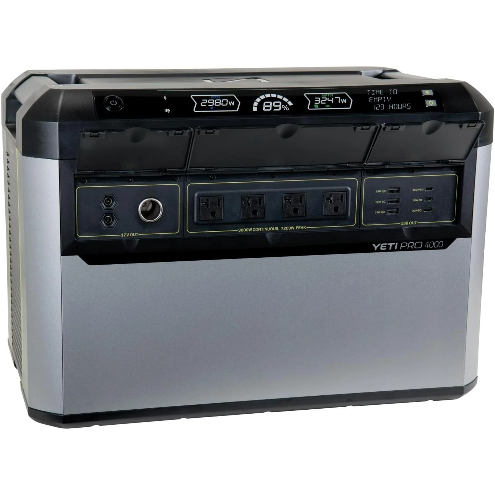 Goal Zero Yeti PRO 4000Wh Portable Power Stations, 3600W Out, Expandable Solar Generator Home Backup