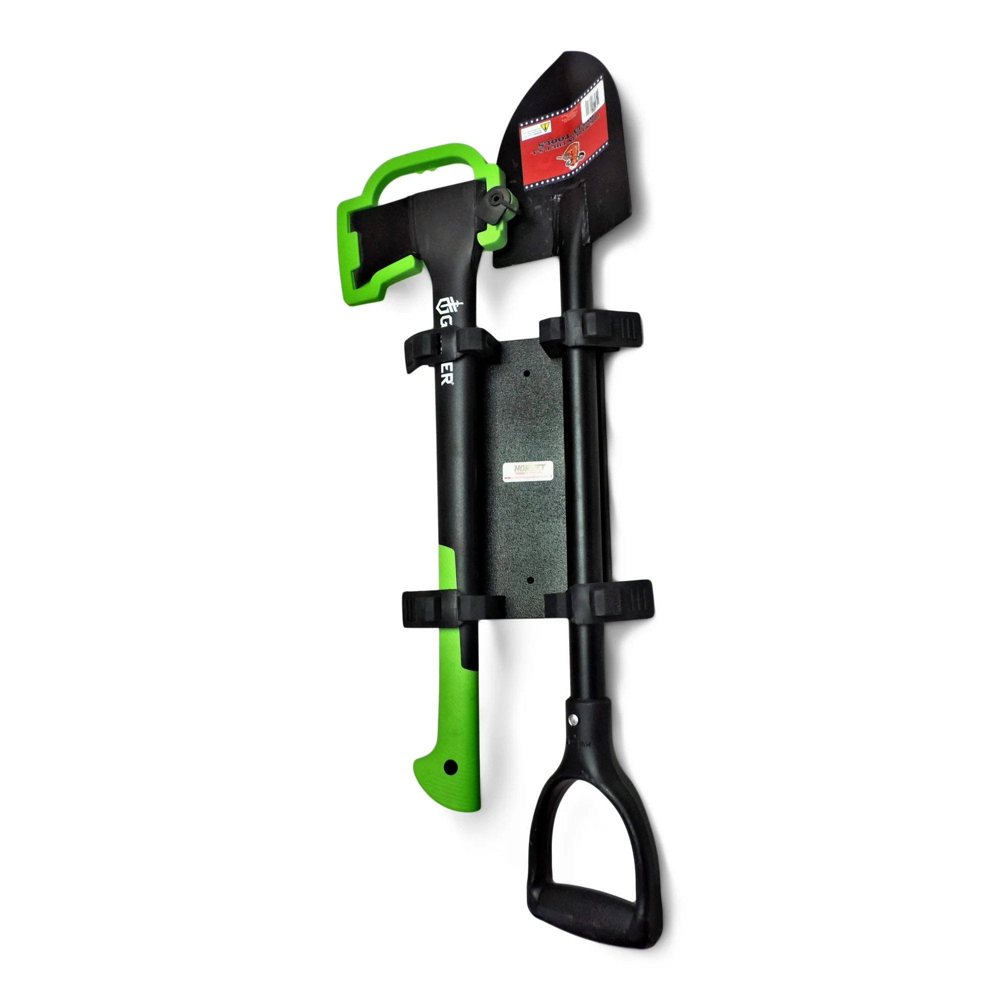 Hornet Outdoors RCM-9001-2 UTV Roll Bar Shovel and Axe Mount Kit