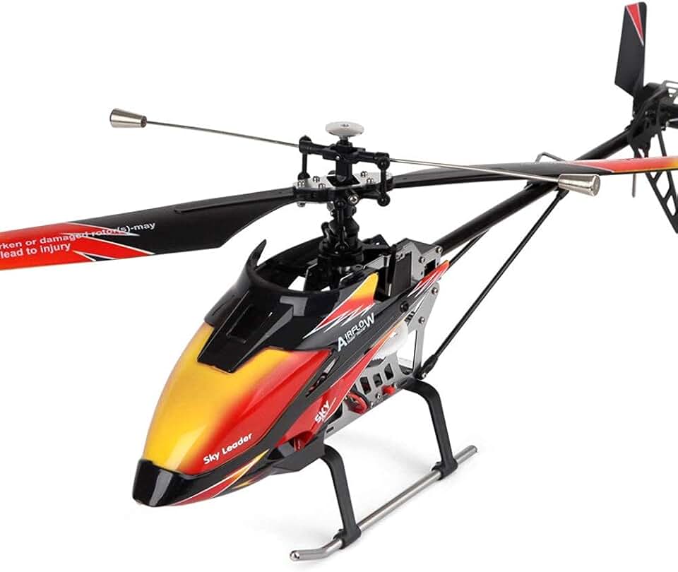 Super Large Remote Control Plane Large RC Aircraft Four-Channel RC Helicopter 2.4G LCD Remote Control Brushless Remote Control Helicopter Aviation Model Adult Gifts for Children
