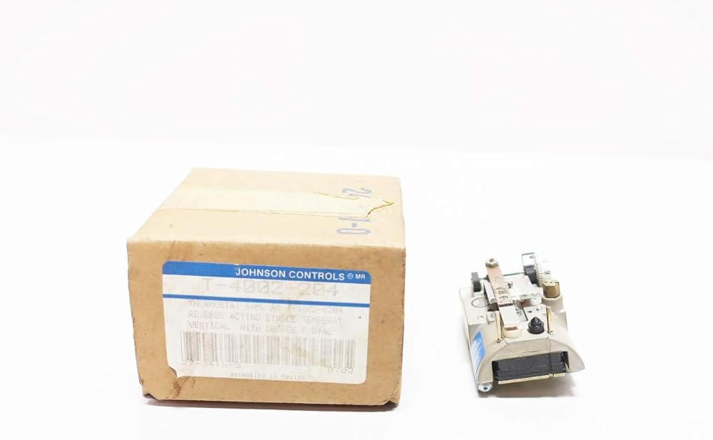 JOHNSON CONTROLS T-4002-204 55-85F Reverse Acting Single Thermostat