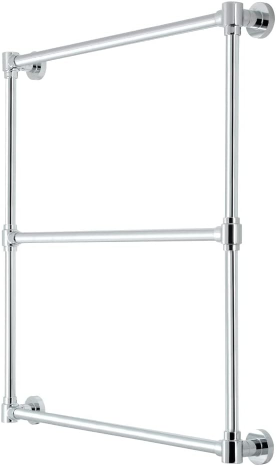 Kingston Brass DTM323031 Gallant 30 x 32-Inch Wall Mount Towel Rack, Polished Chrome