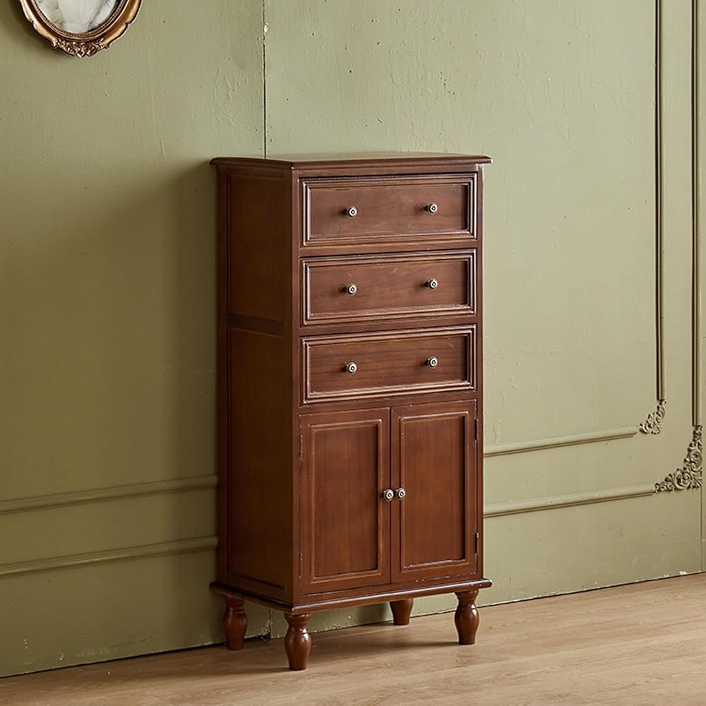 All solid wood bathroom storage cabinet with drawers kitchen storage cabinets tall with 3 drawers and 1 cabinet storage cabinet wood pantry storage cabinet bathroom organizers Used in bathrooms and ki