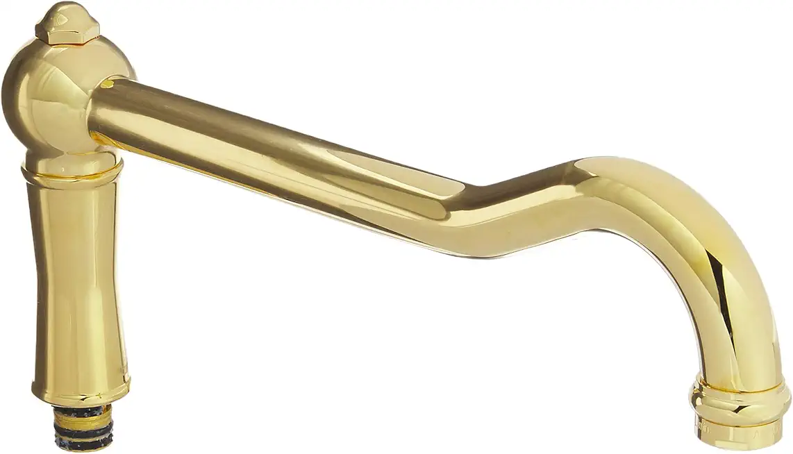 Rohl C7445/11IB Country Kitchen 11 Extended Reach Column Spout Only with Set Screw for the A1456WS A1459 and A1458 in Inca Brass