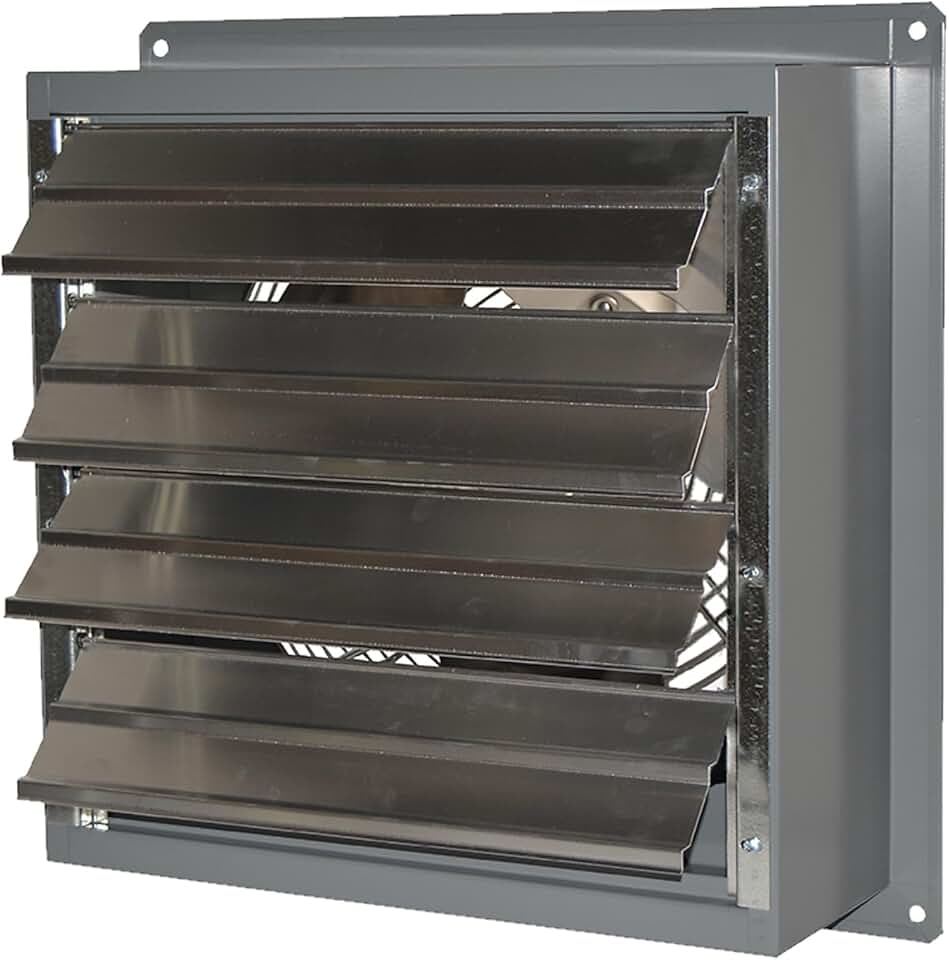 Canarm Wall Exhaust Fan-18in Single Speed 1/3 HP #S18-F1