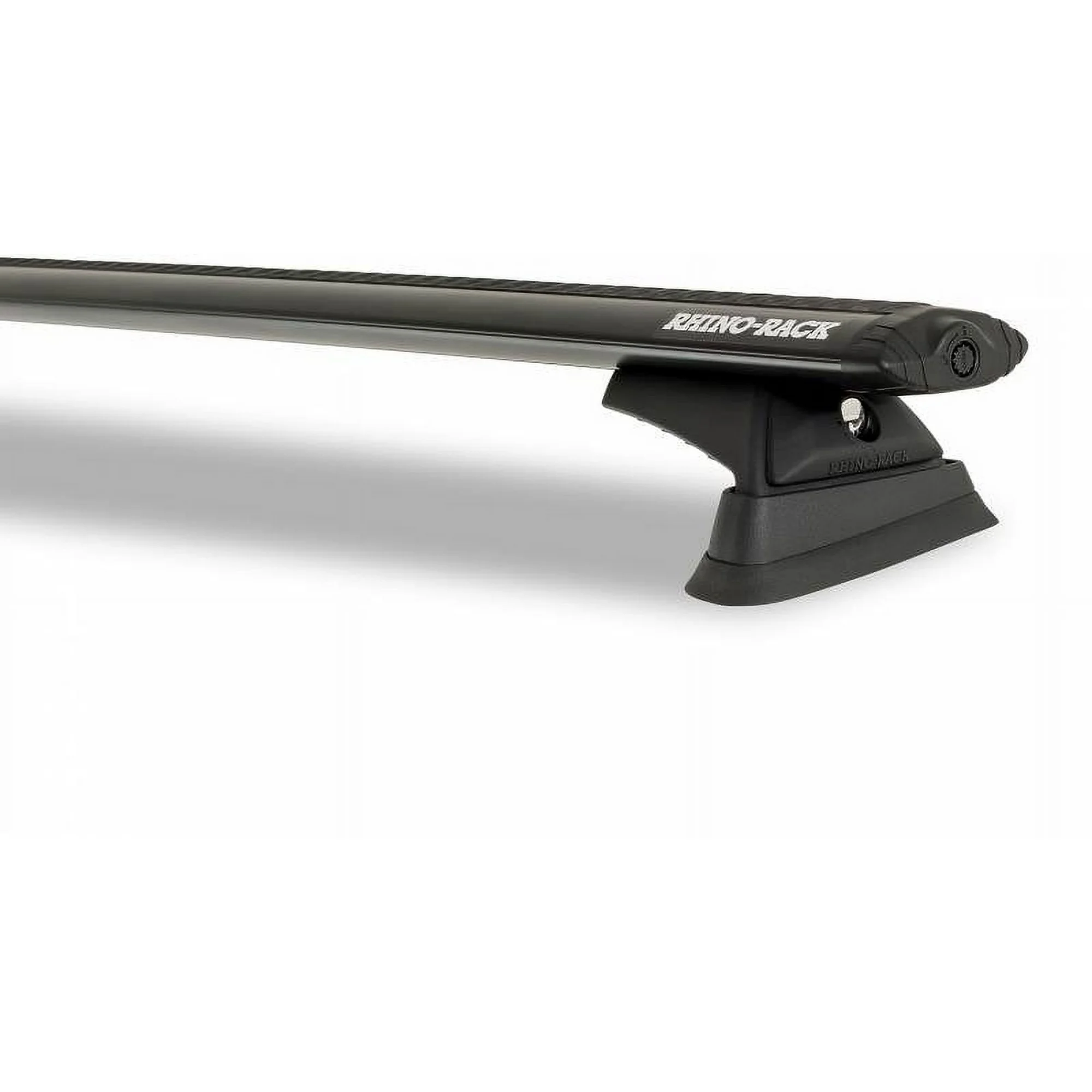 Rhino Rack 2011-2021 Fits Jeep Grand Cherokee WK2 4dr SUV With Metal Roof Rails Vortex RCL Black 2 Bar Roof Rack JA9545