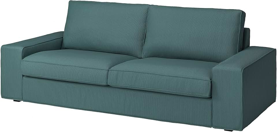 Ikea KIVIK 3-seat sofa, Kelinge grey-turquoise