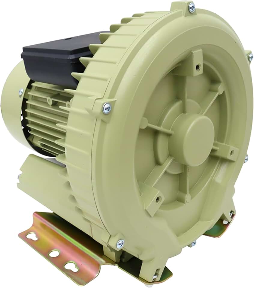 Aquaculture Fish Air Pump Blower Seafood Oxygen Pump Pond Aerator Pump 110V Pond Breeding Oxygen Charging Pump Vortex Air Pumps