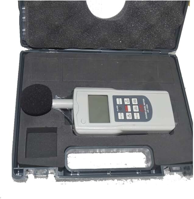 Sound Noise Level Meter Decibel Noise DB Tester Monitor with Parameters Lp Leq Lmax LN