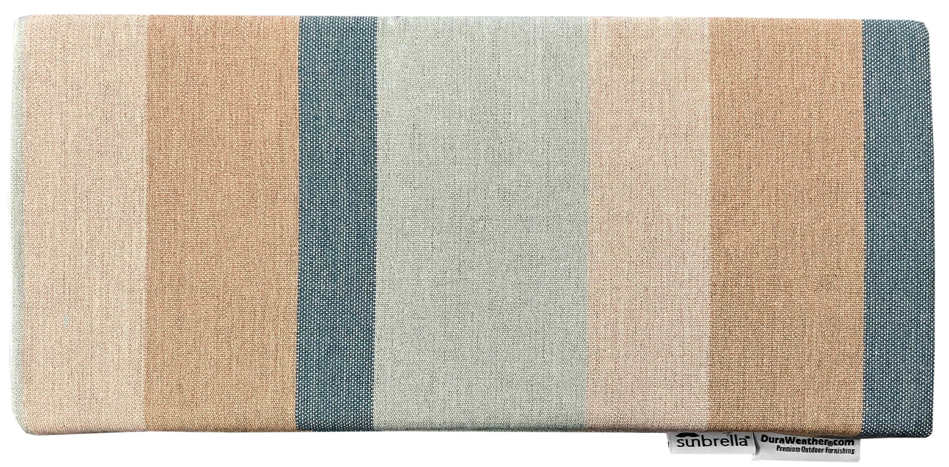 Neck Pillow With Velcro Ties in Sunbrella Fabric (18 Colors Options!)