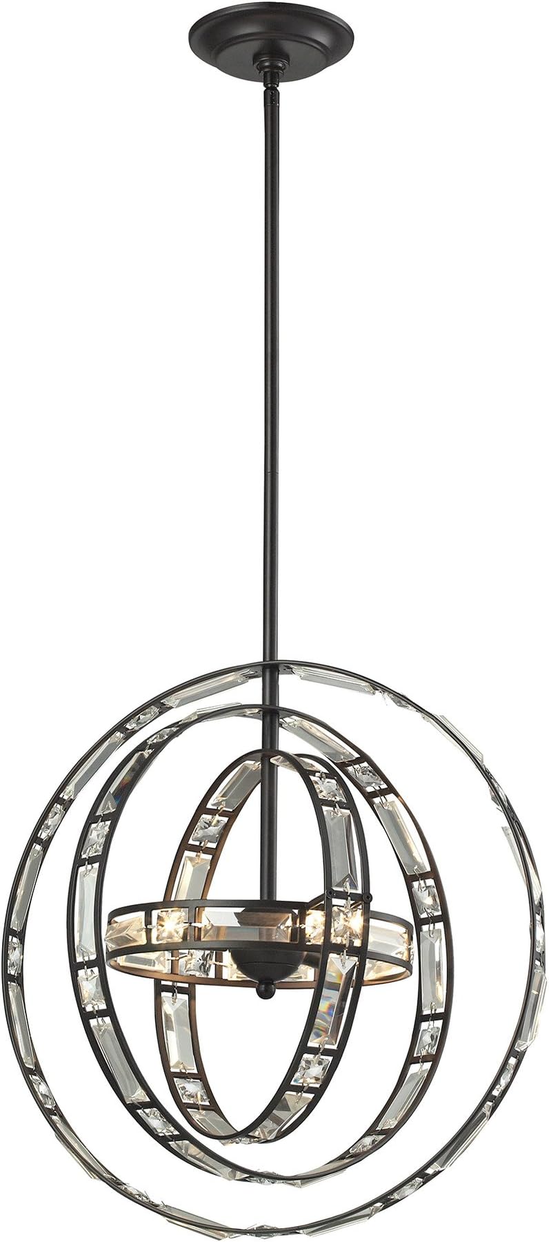 31660/3 Pendant Light, Oil Rubbed Bronze