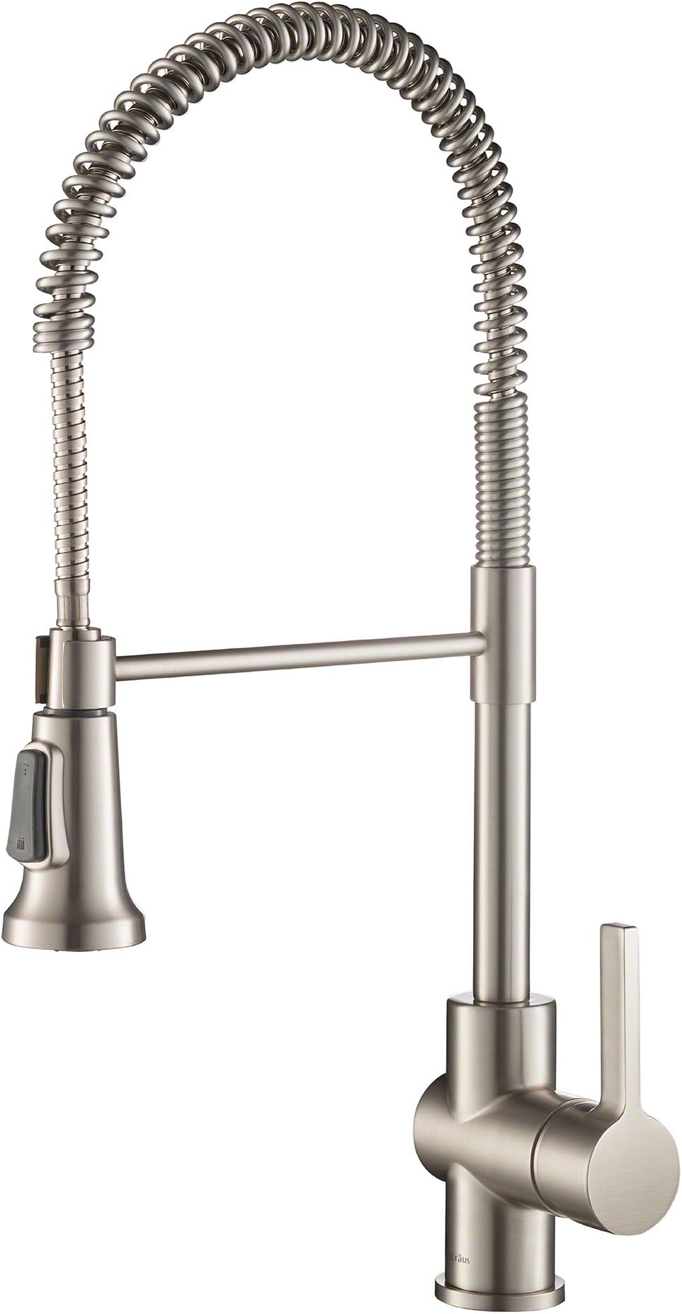 Kraus KPF-1690SFS Britt Pre-Rinse/Commercial Kitchen Faucet with Dual Function Sprayhead in all-Brite Finish, Spot Free Stainless Steel