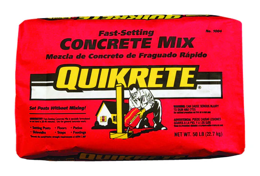 THE QUIKRETE COMPANIES INCQuikrete Fast Setting Concrete Mix 50 lb Gray