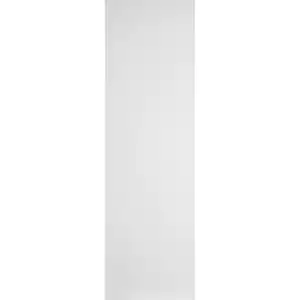 Masonite 24 in. x 80 in. No Panel Primed White Smooth Flush Hardboard Hollow Core Composite Interior Door Slab