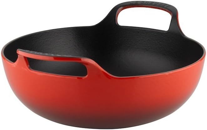 Le Creuset Enameled Cast Iron Balti Dish, 3 qt., Cerise