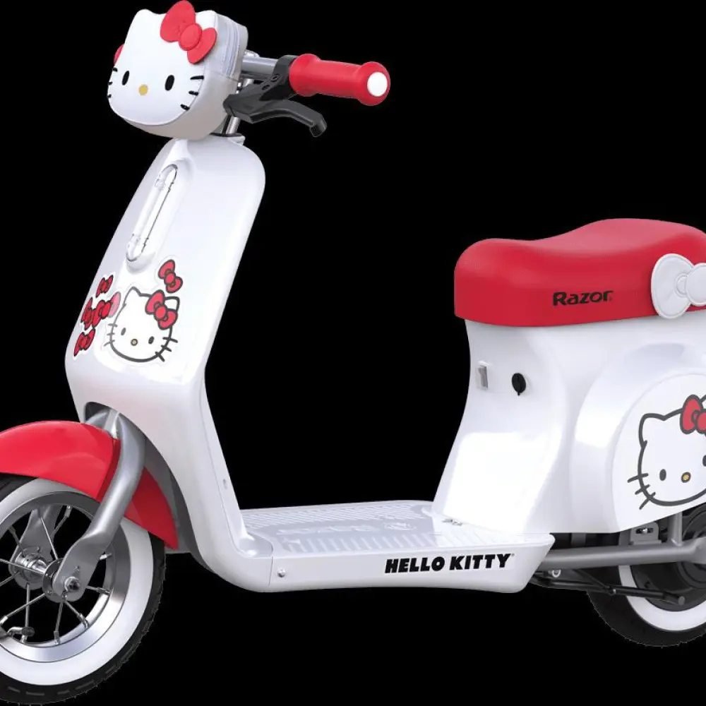 Razor x Hello Kitty Pocket Mod Petite – 12V Electric Scooter for Kids 7+, Up to 8 mph