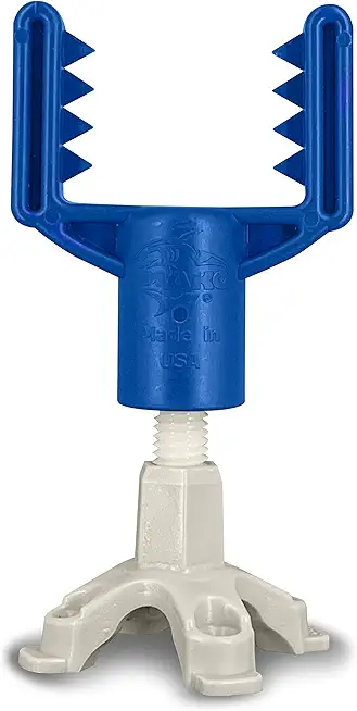 MAKO Adjustable Jaws Small Concrete Screed Support Chairs (100 pc Pack) Includes Jaws Small Screed Chairs + Adjustable FinStand - Enough for 3,000 sf (278 m2) and Holds up to 1,000 lbs (1360 KG)