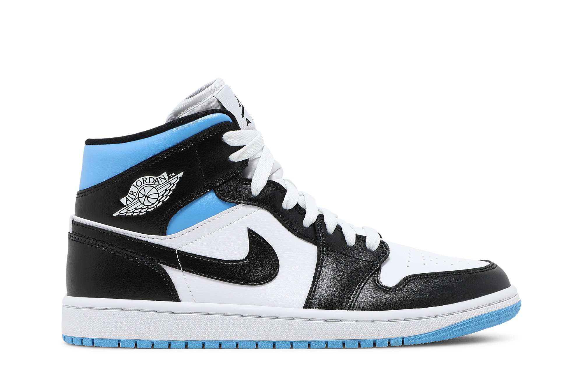 Wmns Air Jordan 1 Mid 'University Blue' BQ6472-102