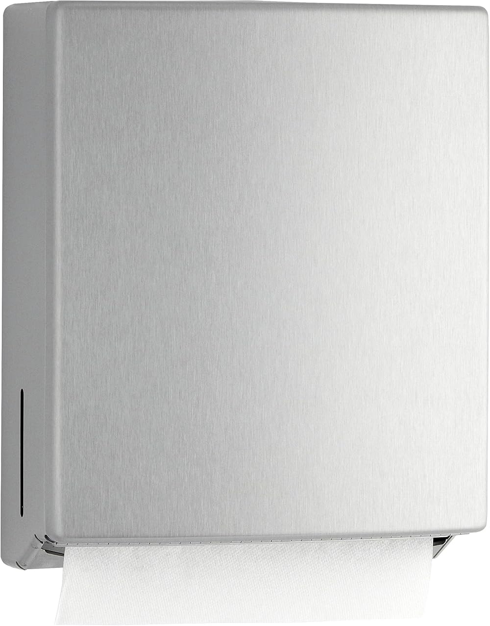 BOBRICK 4262 ConturaSeries Stainless Steel Paper Towel Dispenser with TowelMate, Satin Finish, 4-7/8