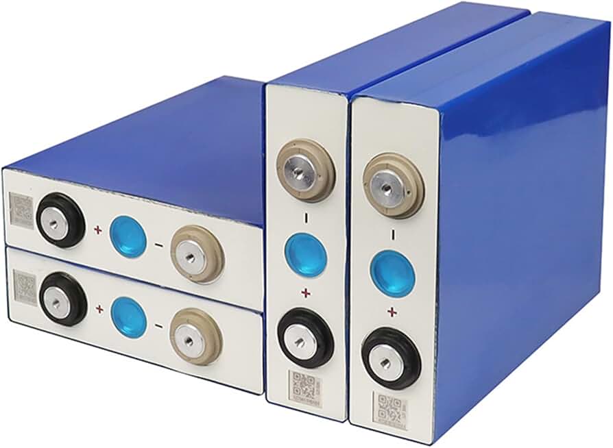 3.2V 100Ah Lithium Iron Phosphate Battery, DIY Deep Cycle Battery, 4 Pieces Package, for Electric Car/RV/Solar Energy Etc