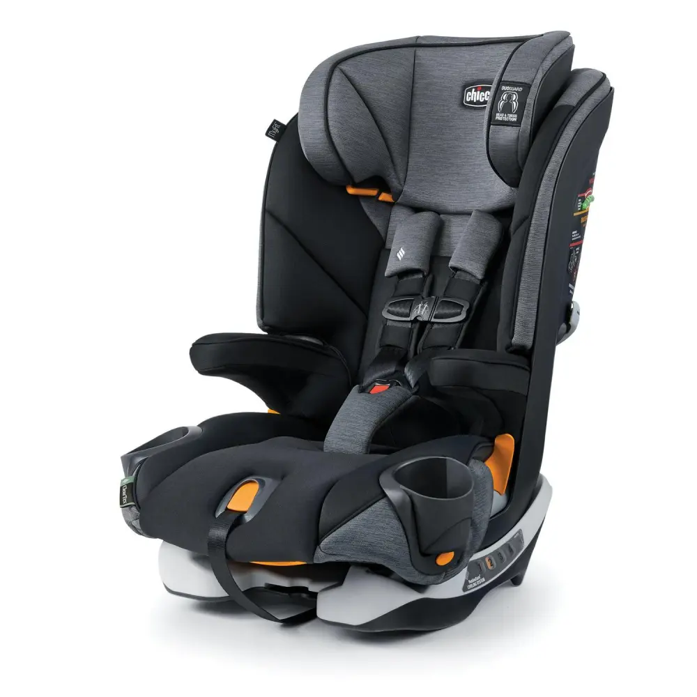 Chicco MyFit ClearTex Harness + Booster Car Seat – Shadow (Black)