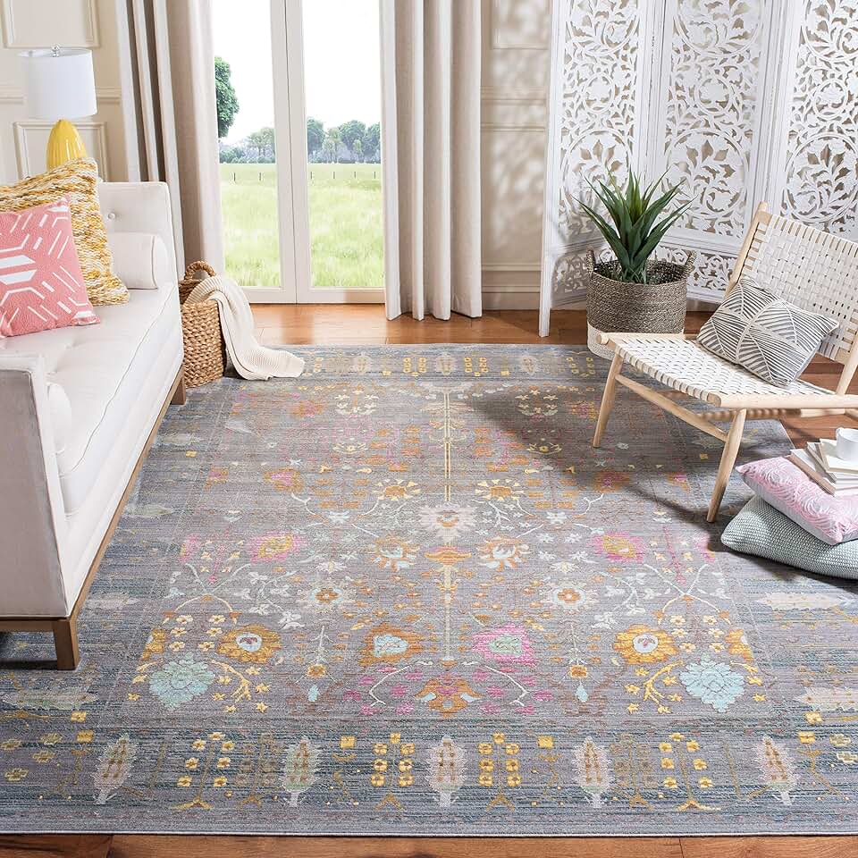 SAFAVIEH Valencia Collection Area Rug - 6'7