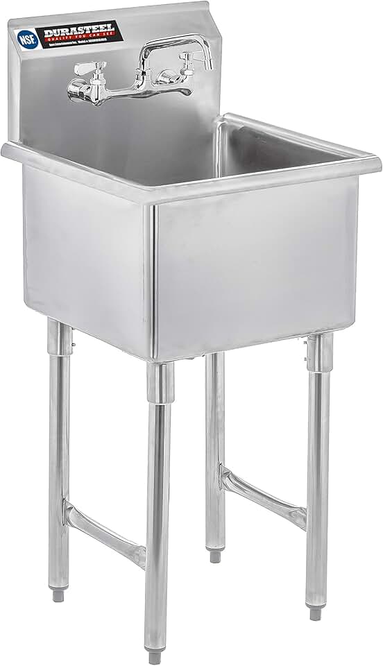 DuraSteel Small Commercial Slop Sink - 18