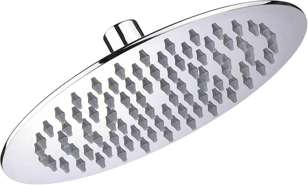 Danze D460070 Drench Round Single Function Rain Showerhead, 2.5 GPM, 8-Inch, Chrome