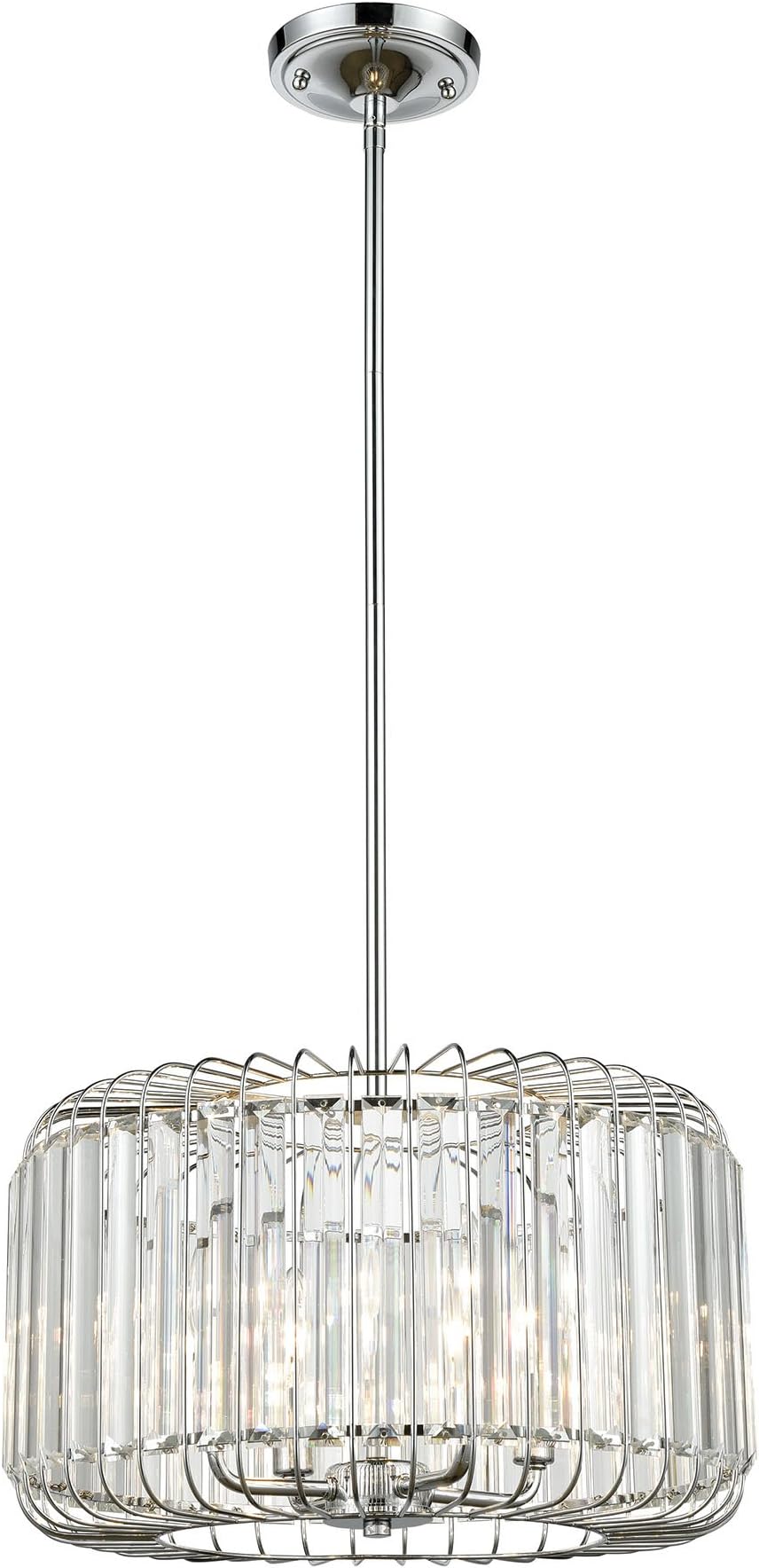 Elk Home 81324/4 Beaumont 17'' Wide 4-Light Chandelier in Polished Chrome