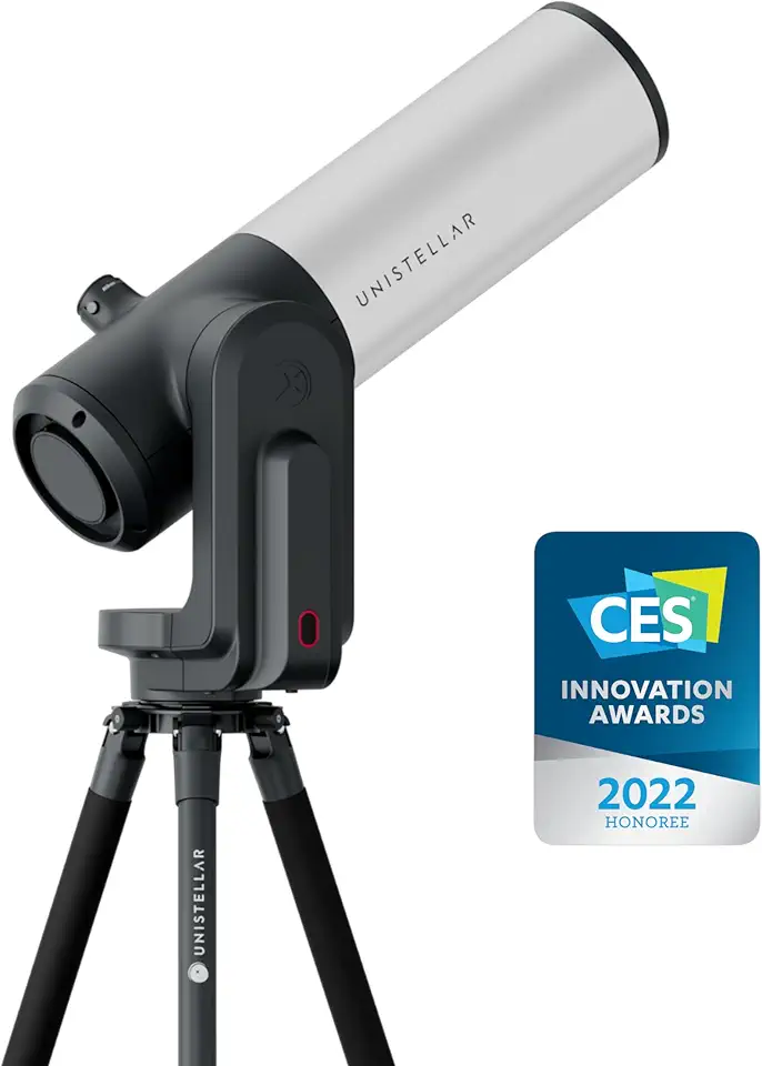 EVSCOPE 2 - Smart Digital Telescope - Beginners and Experienced Users - iPhone and Android Compatible - 114mm Aperture - Nikon Eyepiece Technology