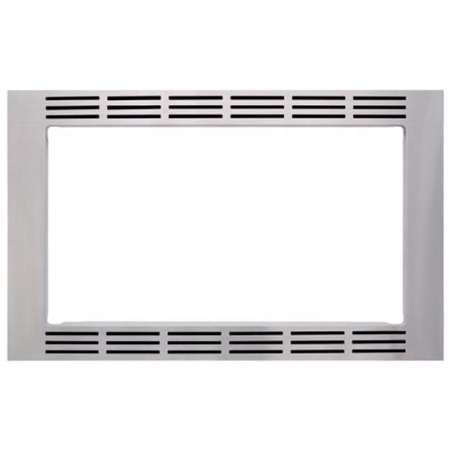 30 in. Wide Trim Kit for All 2.2cu.ft. Stainless Microwaves - Stainless Steel