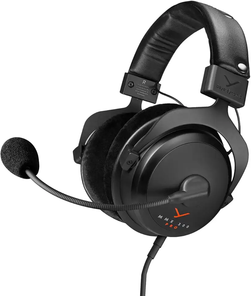 beyerdynamic MMX 300 PRO Gaming Headset with Stellar.45 Driver and Condenser Microphone – Wired Gaming Headset