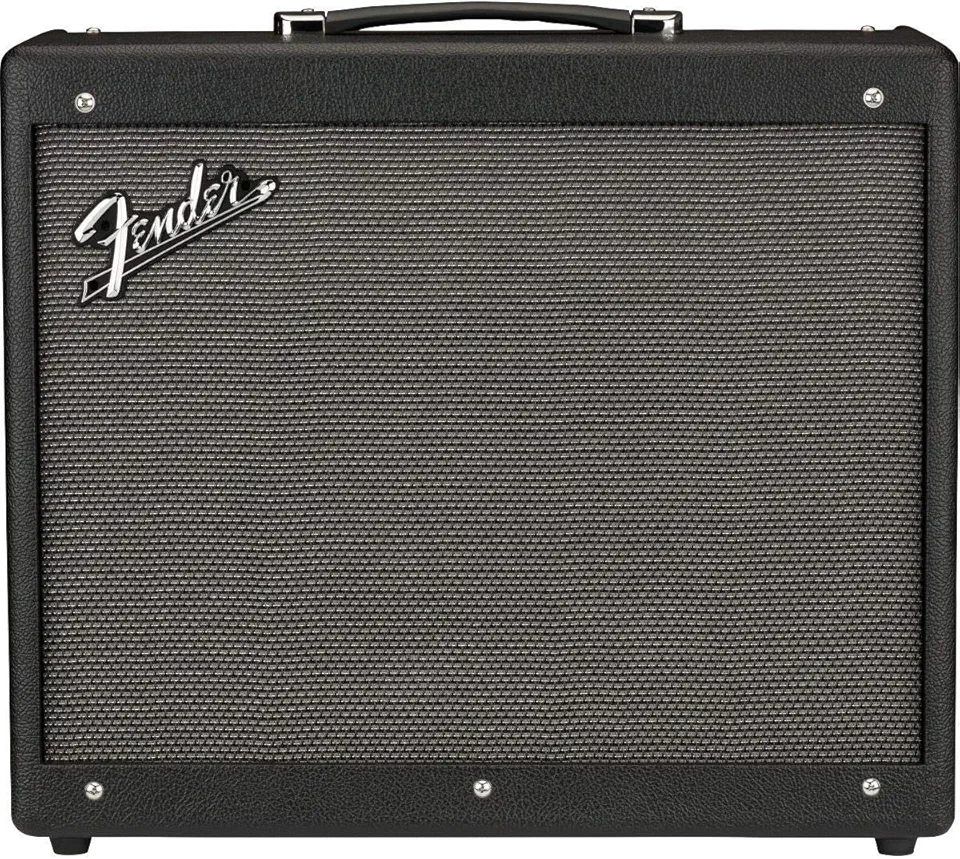 Fender Mustang GTX100 Guitar Amp and 7 Button Footswitch, 100 Watts, with 2-Year Warranty Integrated Looper, Bluetooth Audio Streaming for Play Along, 24.5Dx21.05Wx13.05H Inches, Black
