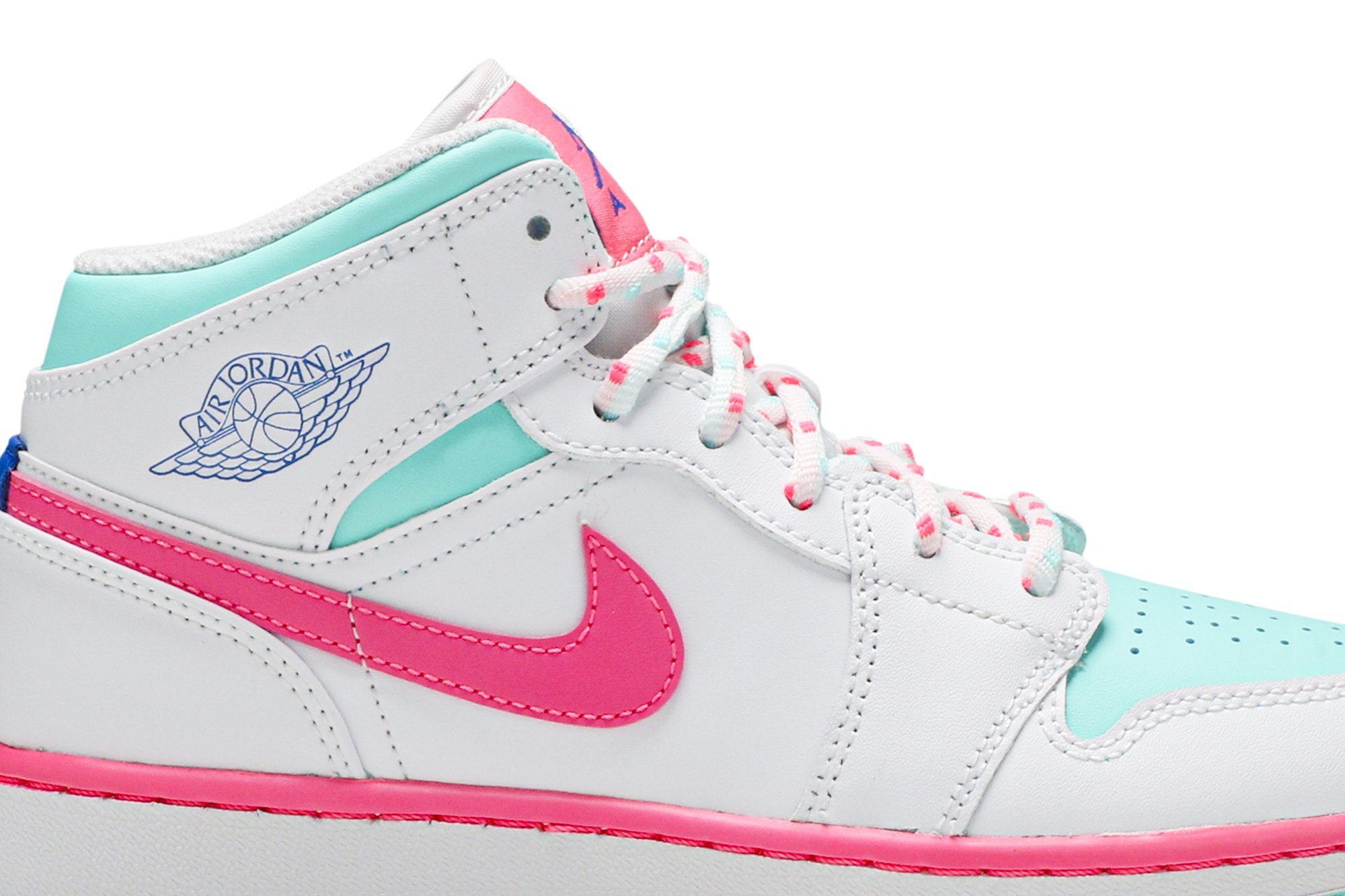 Air Jordan 1 Mid GS 'Digital Pink' 555112-102