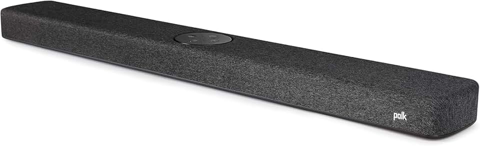 Polk React-SOUNDBAR React Home Theater Soundbar with Built-in Assistant with an Additional 1 Year Extended Amber Protection (2021)
