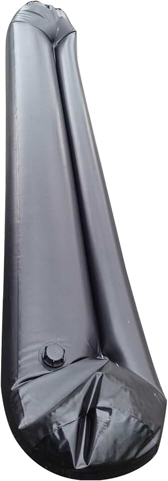 Quick Dam QDWC620 Water Filled, Water Curb diverts flood water, 1-Pack, Black, 6.5in High x 20ft Long