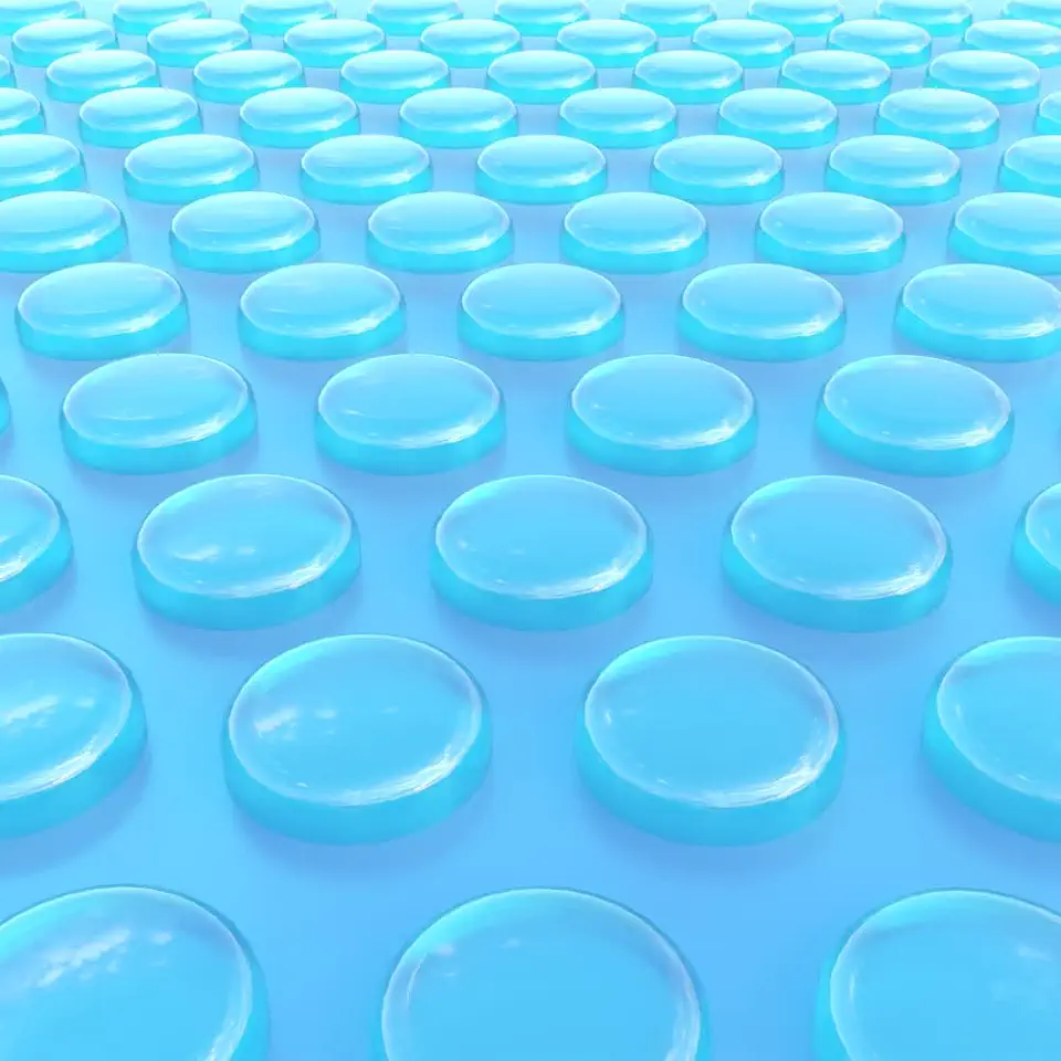 Pool Solar Blanket - Heavy Duty Rectangular Pool Solar Cover with Bubbles - Heat Transfer Solar Pool Heater for In-Ground Swimming Pools - Durable 12 Mil Thick Polyethylene - 20' x 40' Feet