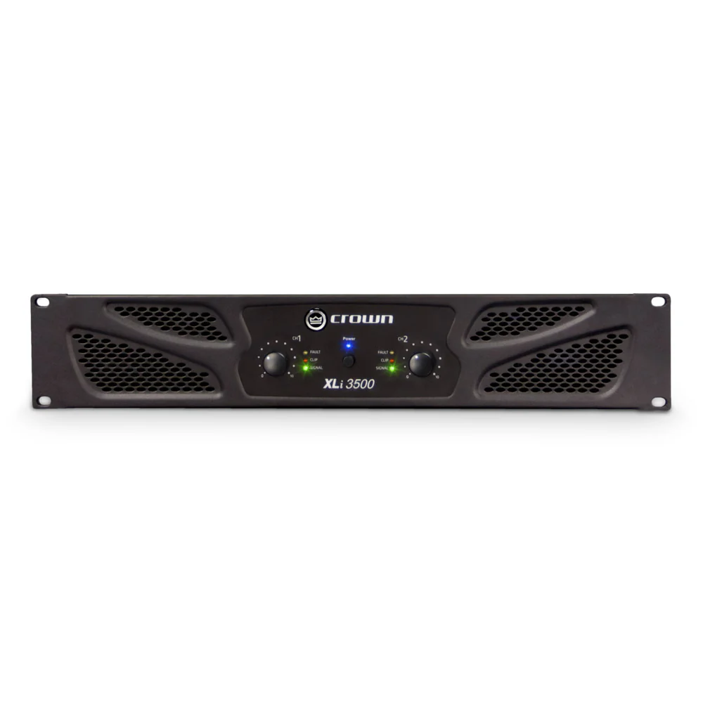 Crown XLi3500 Two-channel 1350W Power Amplifier Crown XLi3500 Two-channel 1350W Power Amplifier