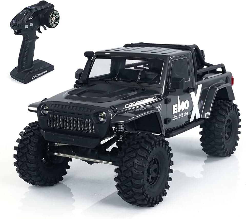Toucan RC Hobby 1/8 CrossRC Emo X RC Crawler Car 4X4 4Wd Remote Control Off-Road Vehicles Models