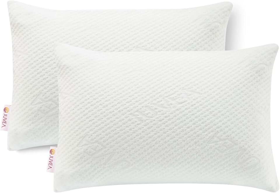 Pack of 2 - All-Natural Talalay Elevate Latex Sleeping Bed Pillows w/Tencel Cover – Standard Size. Helps Relieve Pressure, Sleep Support, Back & Side Sleepers. OKEO-TEX & FSC® Certified. Made in USA
