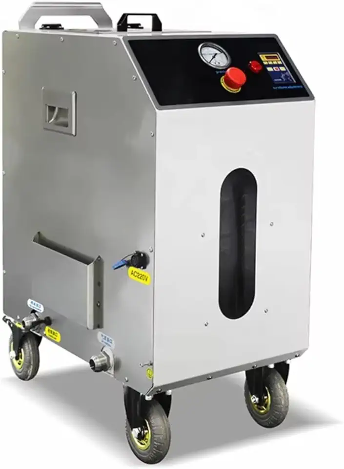 Wholesales Portable 120kg/h Dry ice Blasting Cleaning Machine Dry ice Maker Machine