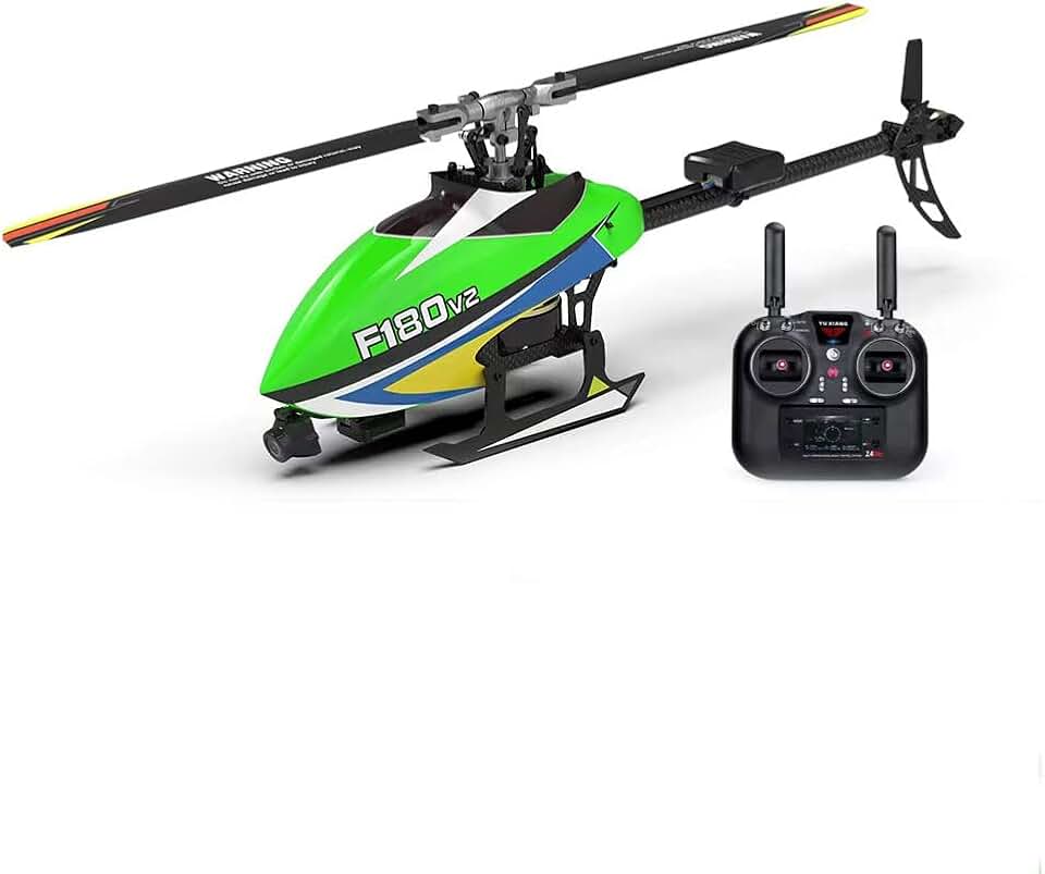 RC Helicopter for Adults Wingspan 410mm F180 V2 GPS FPV with Camera, One Click Return Remote Control Aircraft RTF Jet Model Brushless Motor Altitude Hold Airplane Birthday Xmas Gift