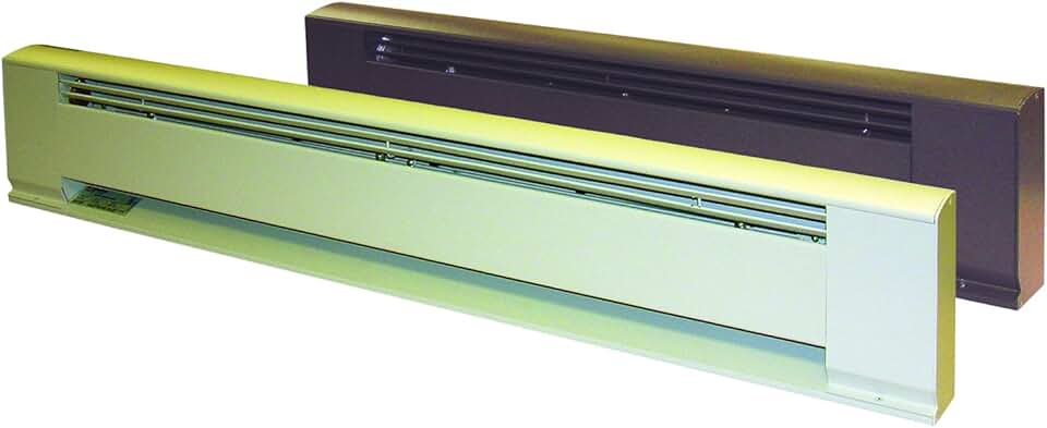 TPI F390428 Series 3900 Hydronic Electric Baseboard Heater, 400W, White, 1.92 Amps